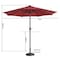 Nature Spring Nature Spring 9 Foot Patio Umbrella LED Lights, Red 835150ZNM - alternate 2